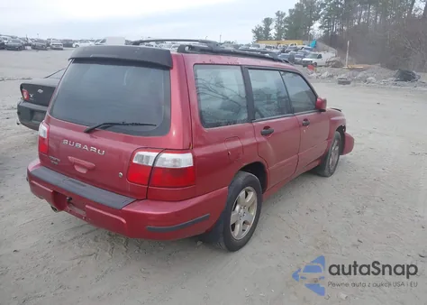 2001 Subaru Forester S из США, поврежденный, VIN JF1SF65651H715114